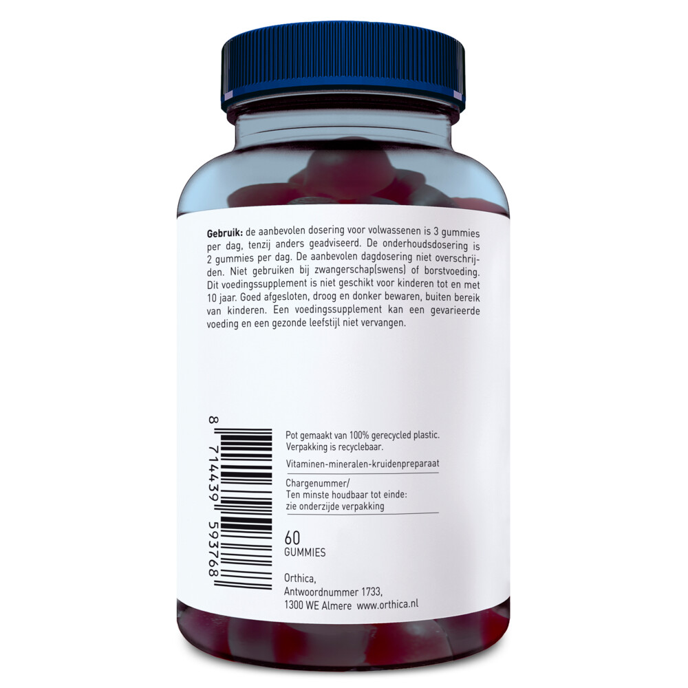 Orthica Weerstand Gummies60 stuks