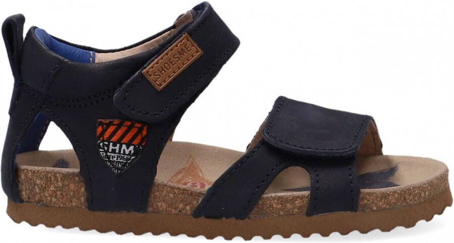 Shoesme BI21S096-A suède sandalen donkerblauw Jongens Suede Effen 29