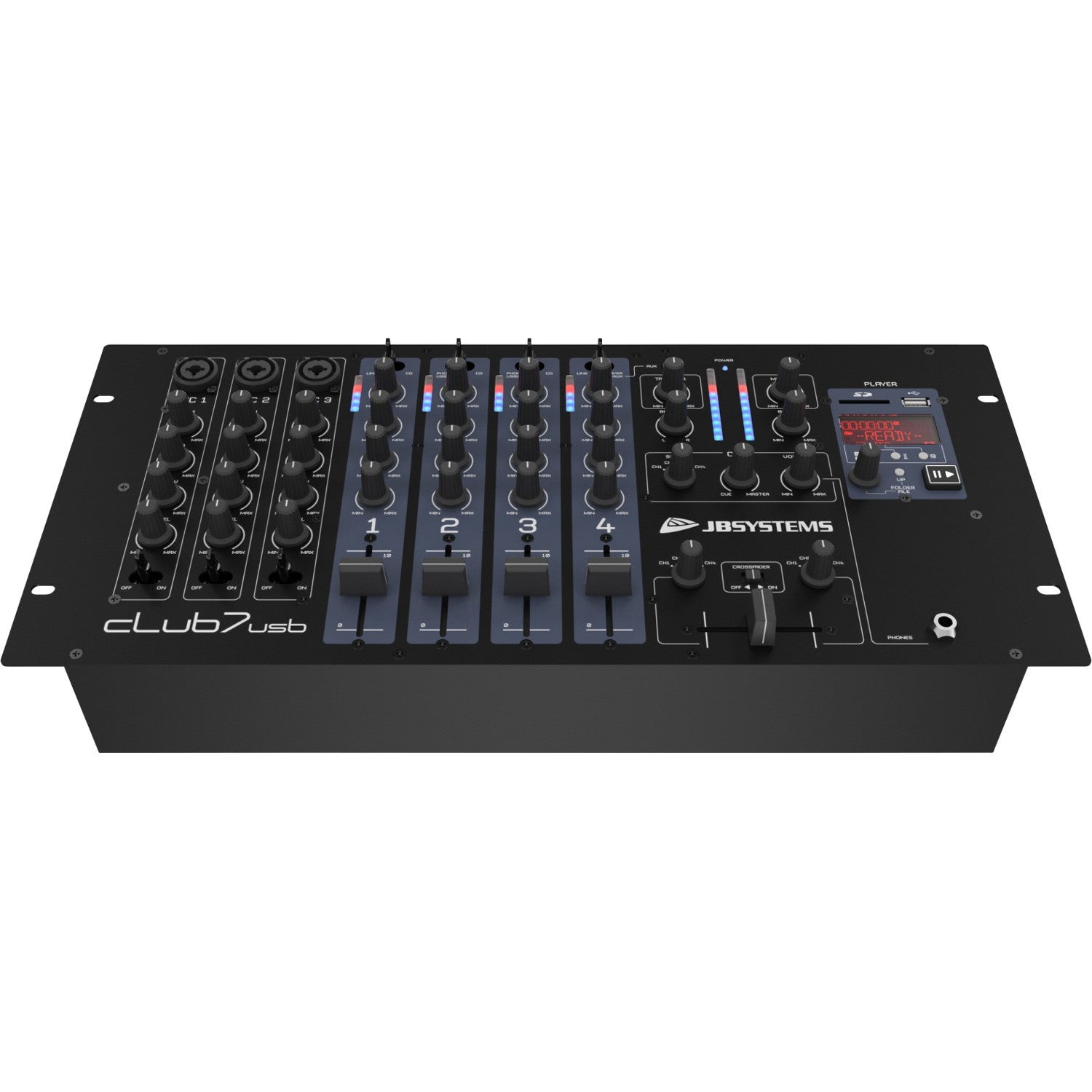 JB systems CLUB7-USB rackmixer