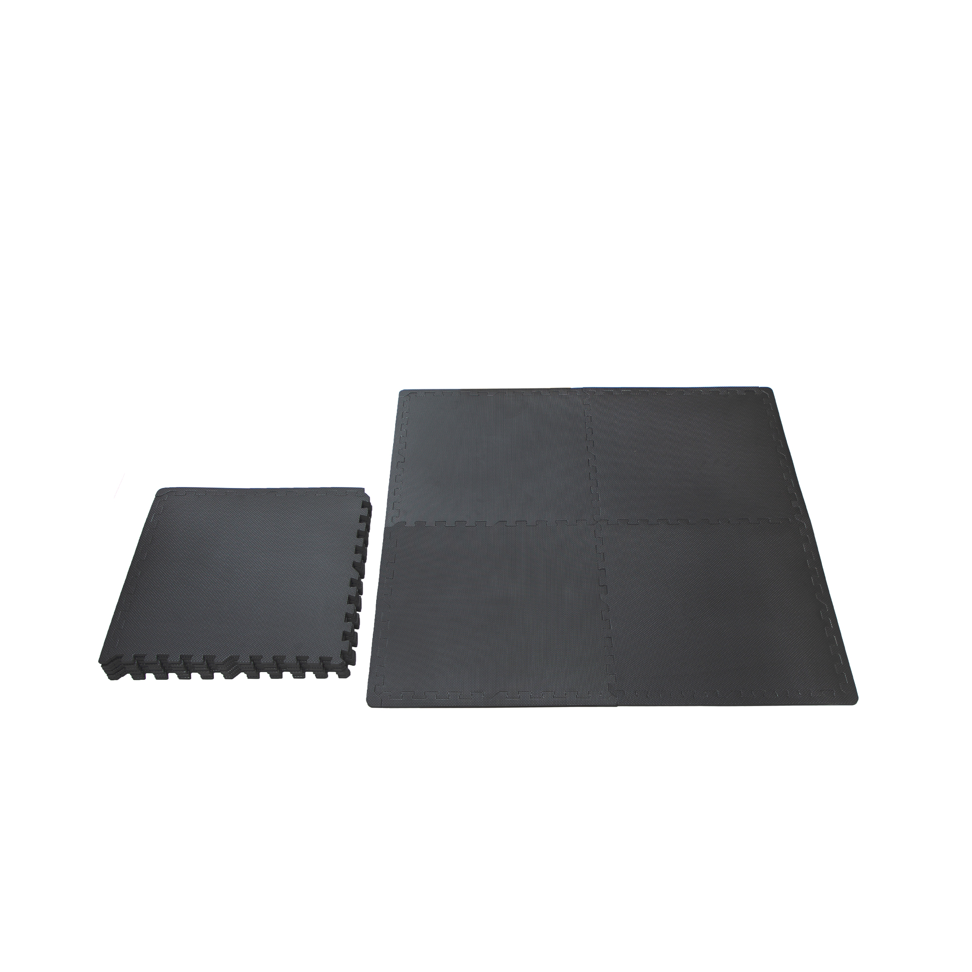 Bodenschutzmatte 12er Set schwarz