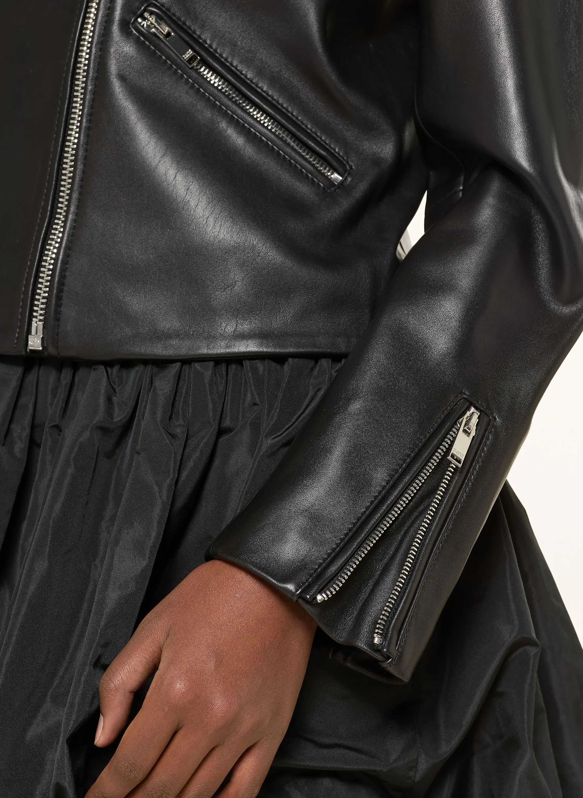 CLAUDIE PIERLOT Lederjacke
