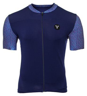 Maillot Manches Courtes LeBram Aspin Marine