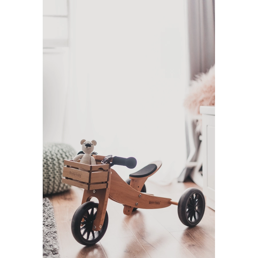 Kinderfeets® 2-in-1 Dreirad Tiny Tot, Bambus