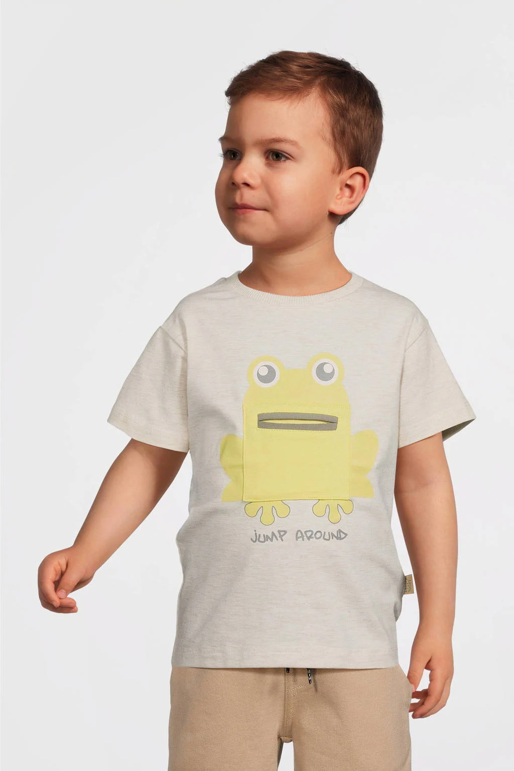 Dirkje t-shirt beige