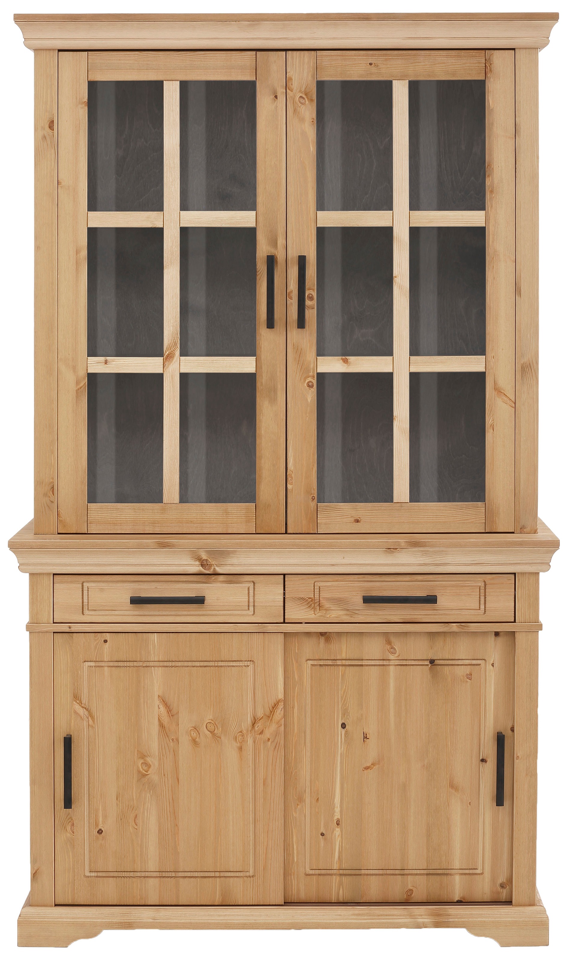 Home affaire Vitrine »Anabel« aus massiver Kiefer, FSC®, Breite 110 cm