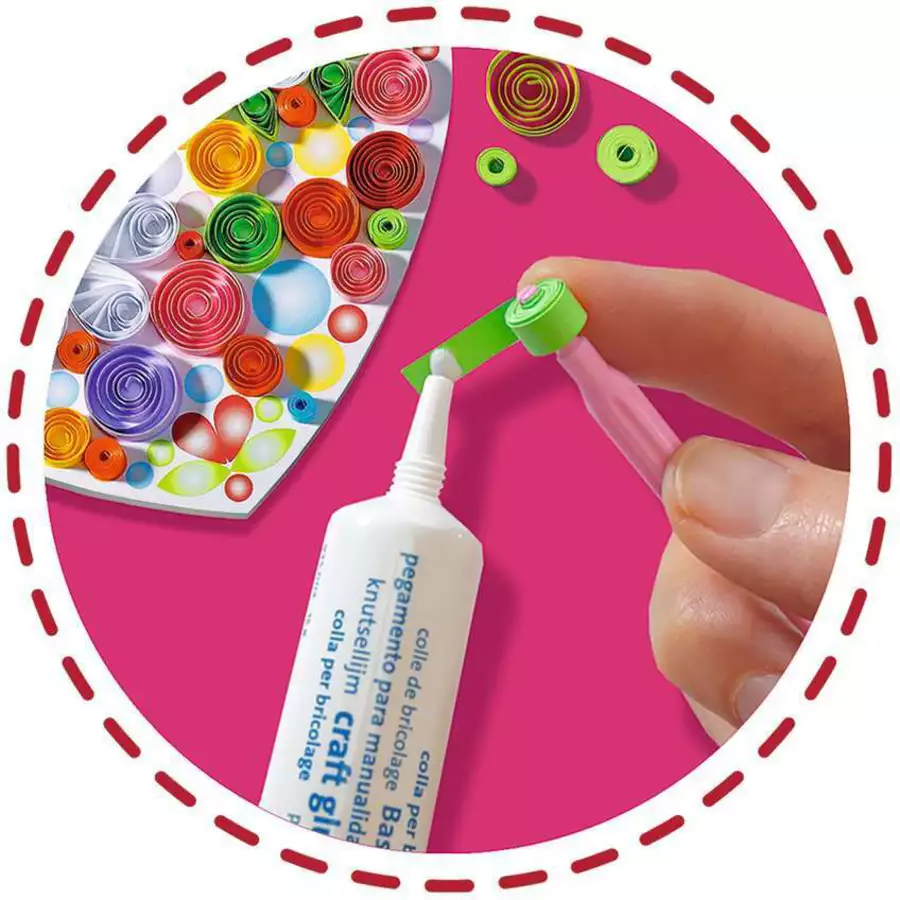 Ravensburger BeCreative Paper Art Flowers & Unicorn bunt