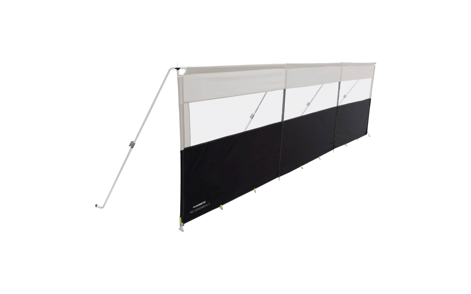 Dometic Pro Windbreak 3 Windschutz mit Gestänge 460 x 140 cm