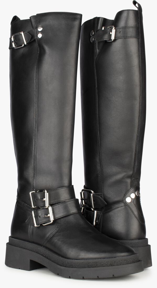 PS POELMAN zwarte ps poelman biker boots bennie one