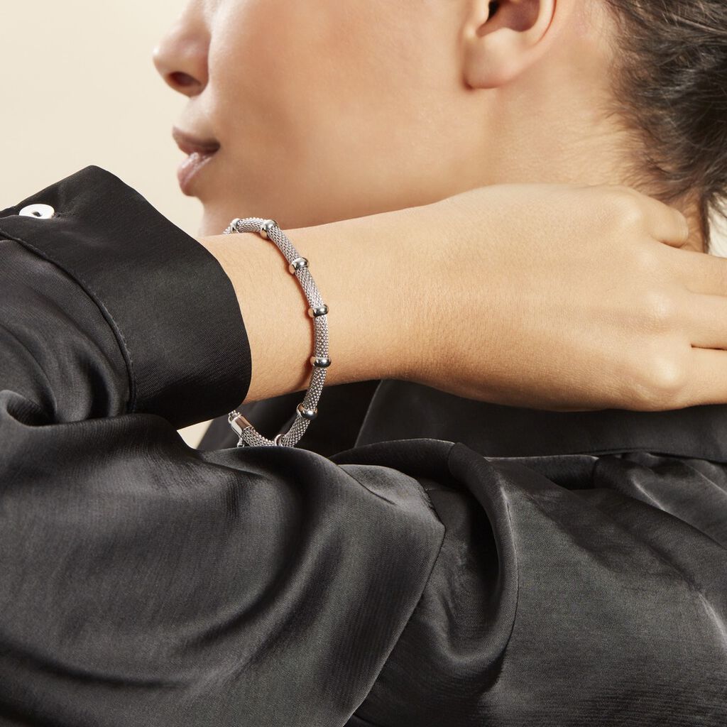 Bracelet Xara Acier Blanc