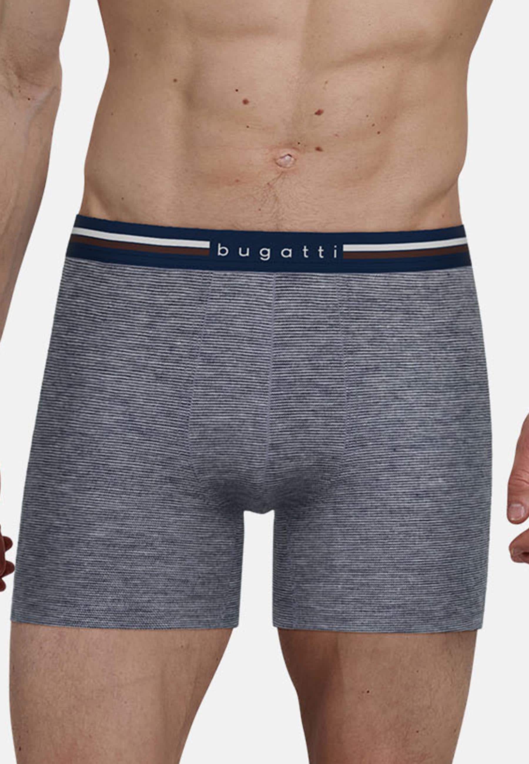 bugatti Retro Pants »Rom«, bequem, lang, eng, feuchtigkeitsregulierend, Baumwollmix, elastisch
