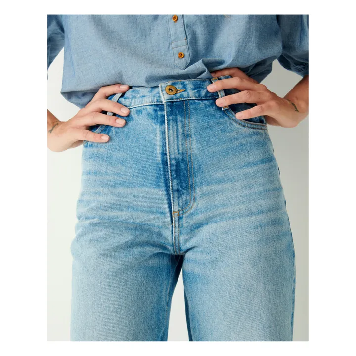 Sessùn Jean Bay Cruise Coton Bio | Bleu