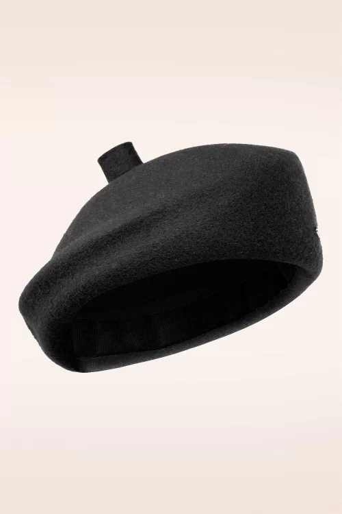 Bronté Mare baret in zwart