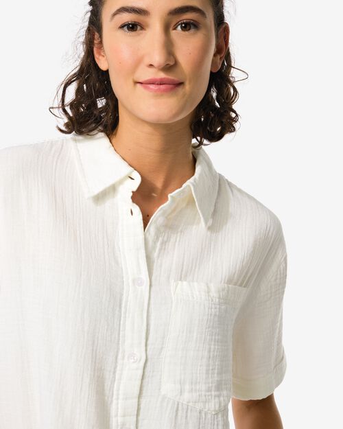 chemisier femme Kai blanc