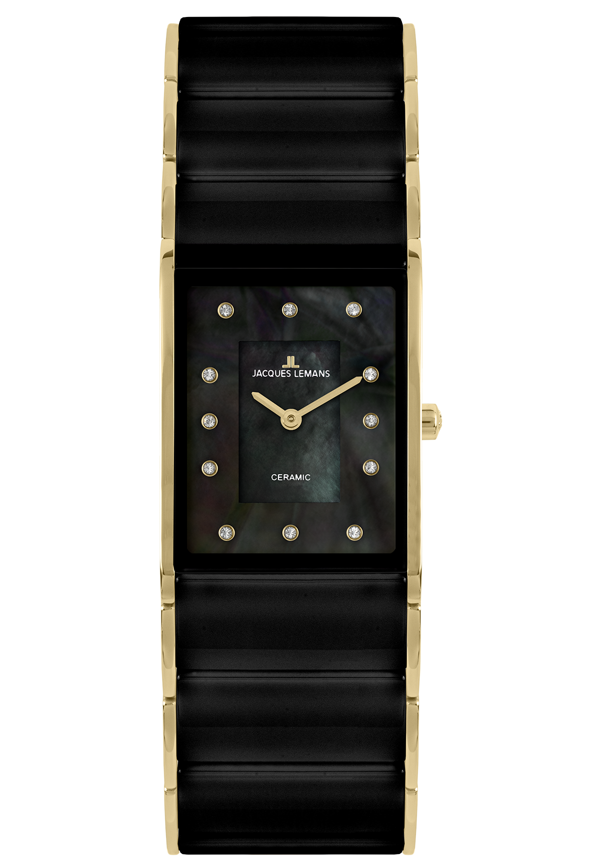 Jacques Lemans Damenuhr Dublin HighTech Ceramic 1-1940J