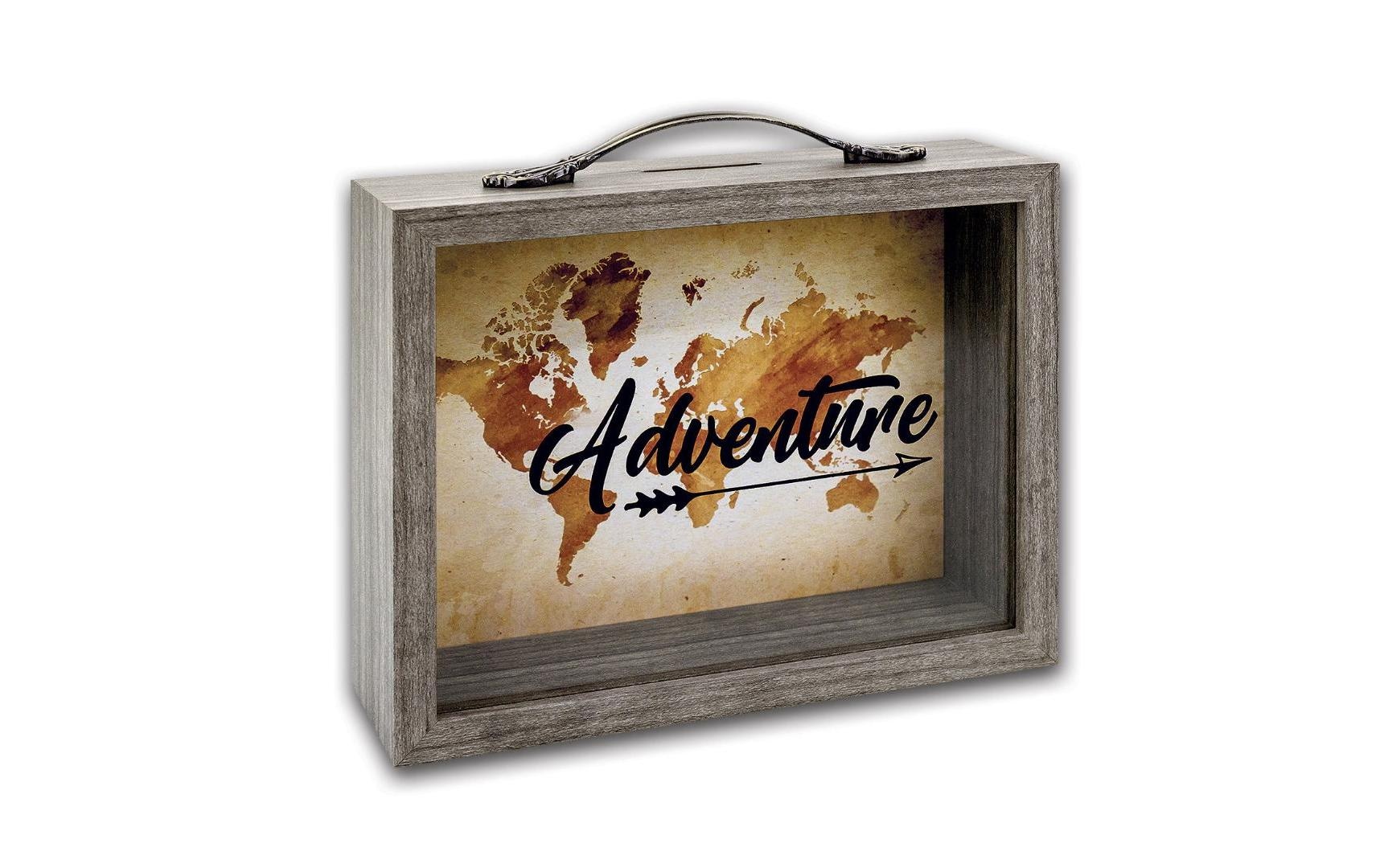 Goldbuch Spardose »Adventure Weltkarte«