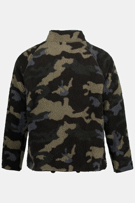 JAY-PI Teddy-Skijacke, Skiwear, Outdoor, windabweisend, Camouflage,
