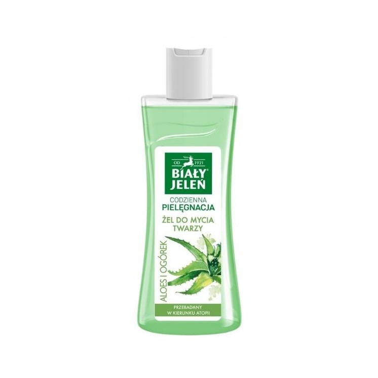 Biały Jeleń Gezichtswasgel met aloë vera en komkommerextracten 265 ml