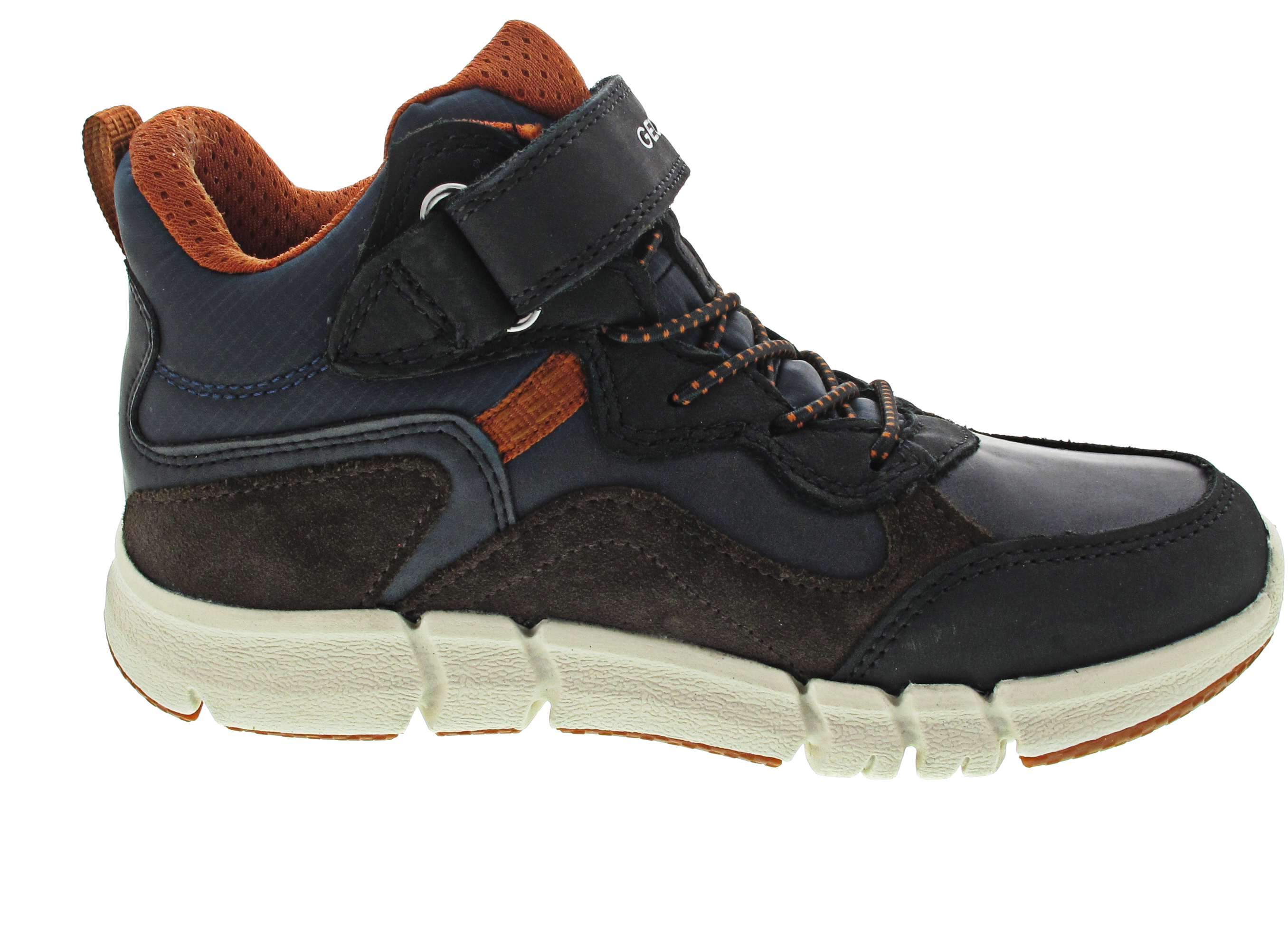Geox Flexyper Boy B ABX Klettstiefel TEX braun