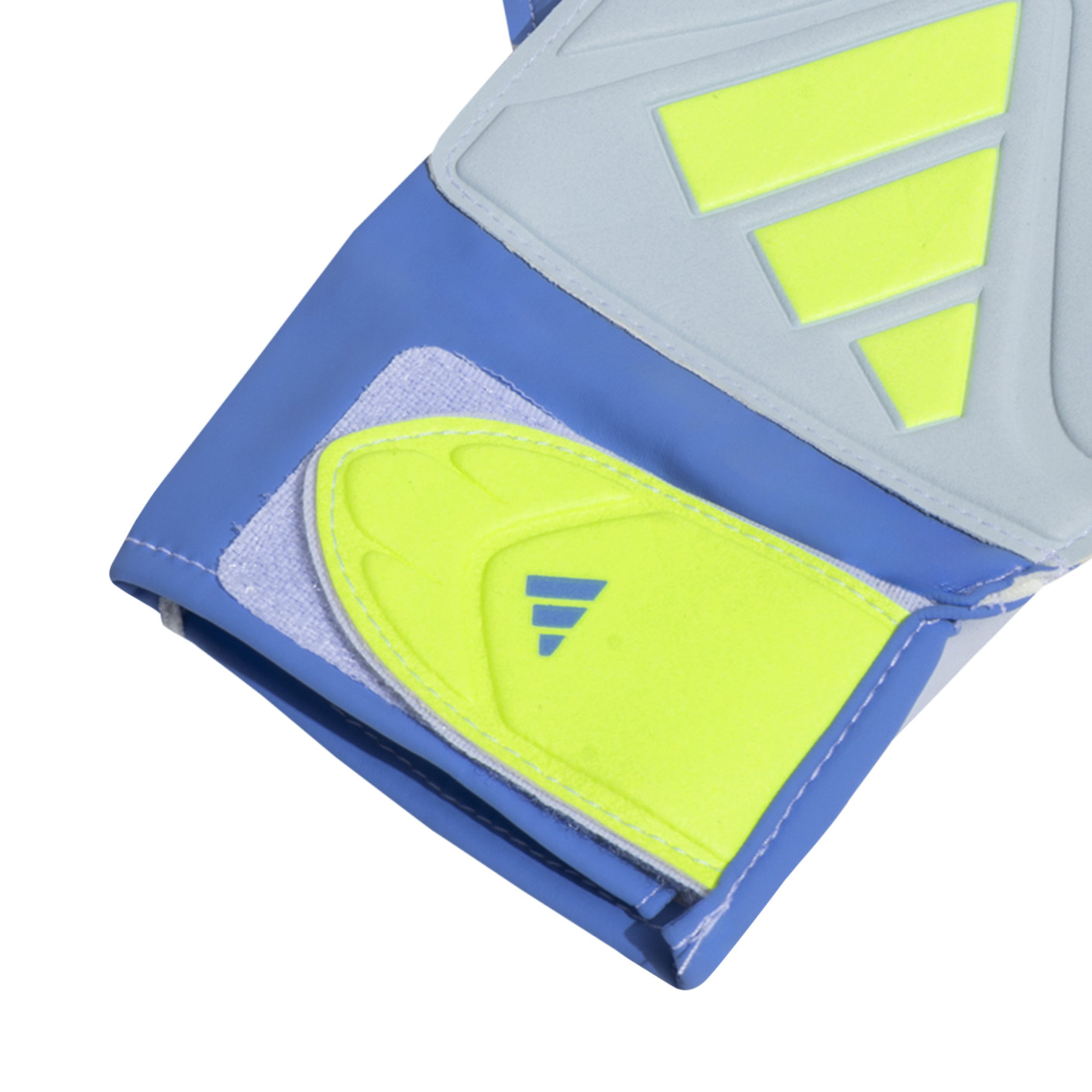 Adidas Copa Club Keepershandschoenen Grijs Blauw Neongeel
