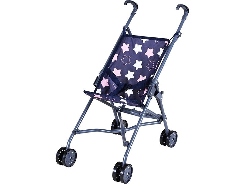Knorrtoys Puppenbuggy Sim Star Blue Pink Puppenwagen