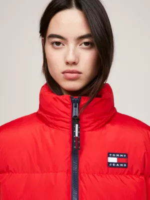 Jaqueta puffer Alaska com capuz