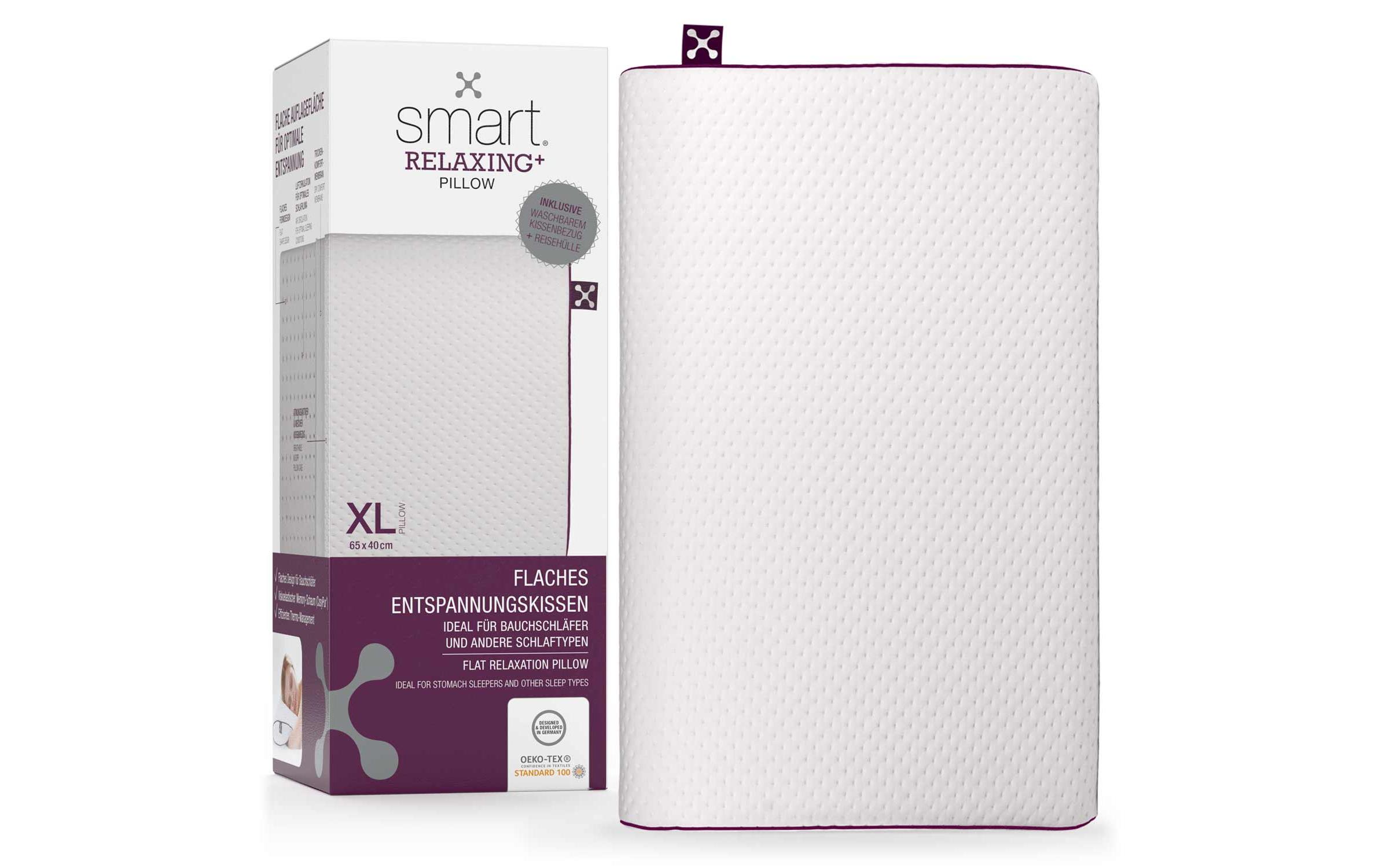 Nackenkissen Relaxing + XL 60 x 40 x 7 cmErgonomisches Schlafkissen