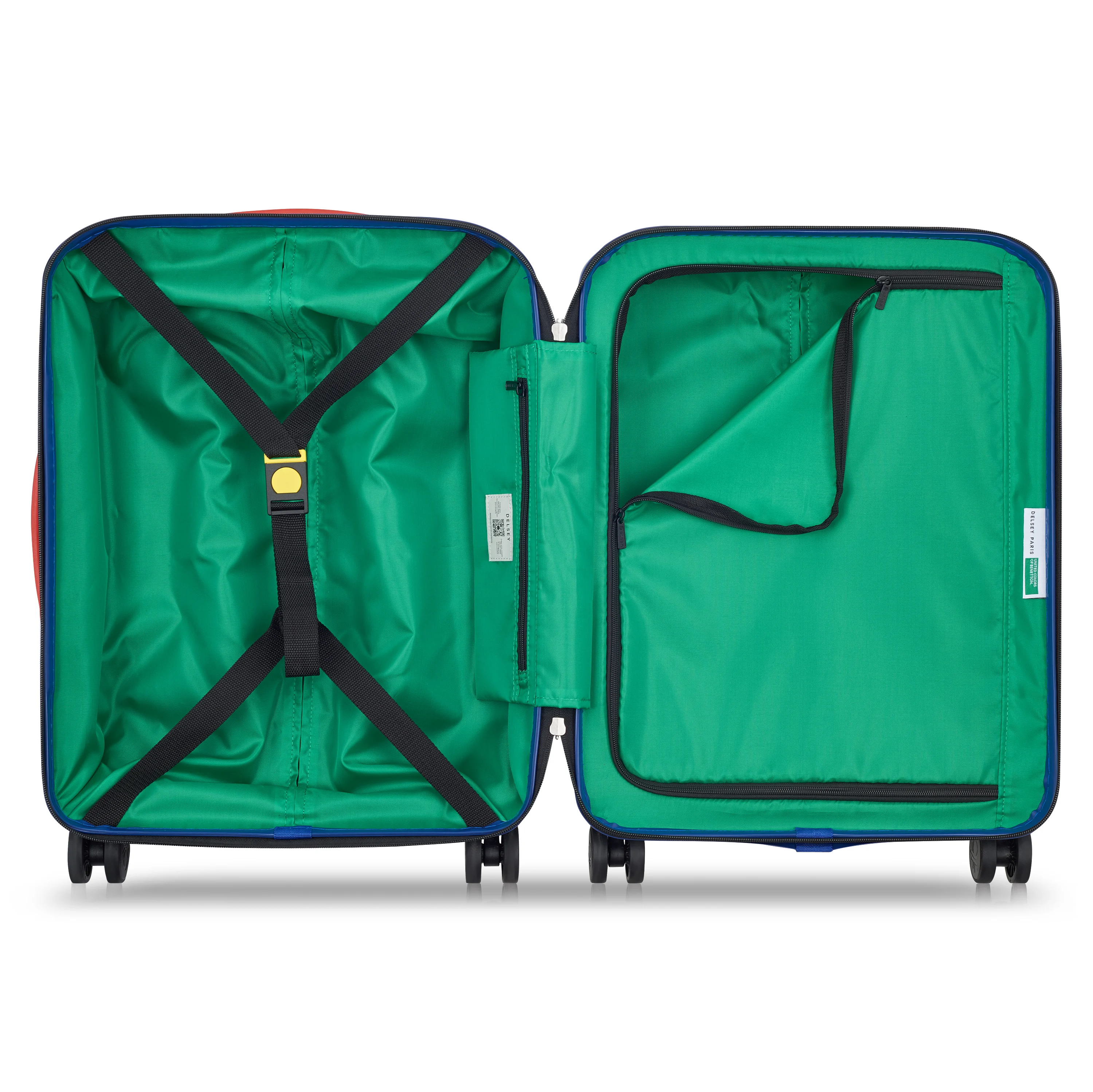 UNITED - Valise cabine rigide | Blanc