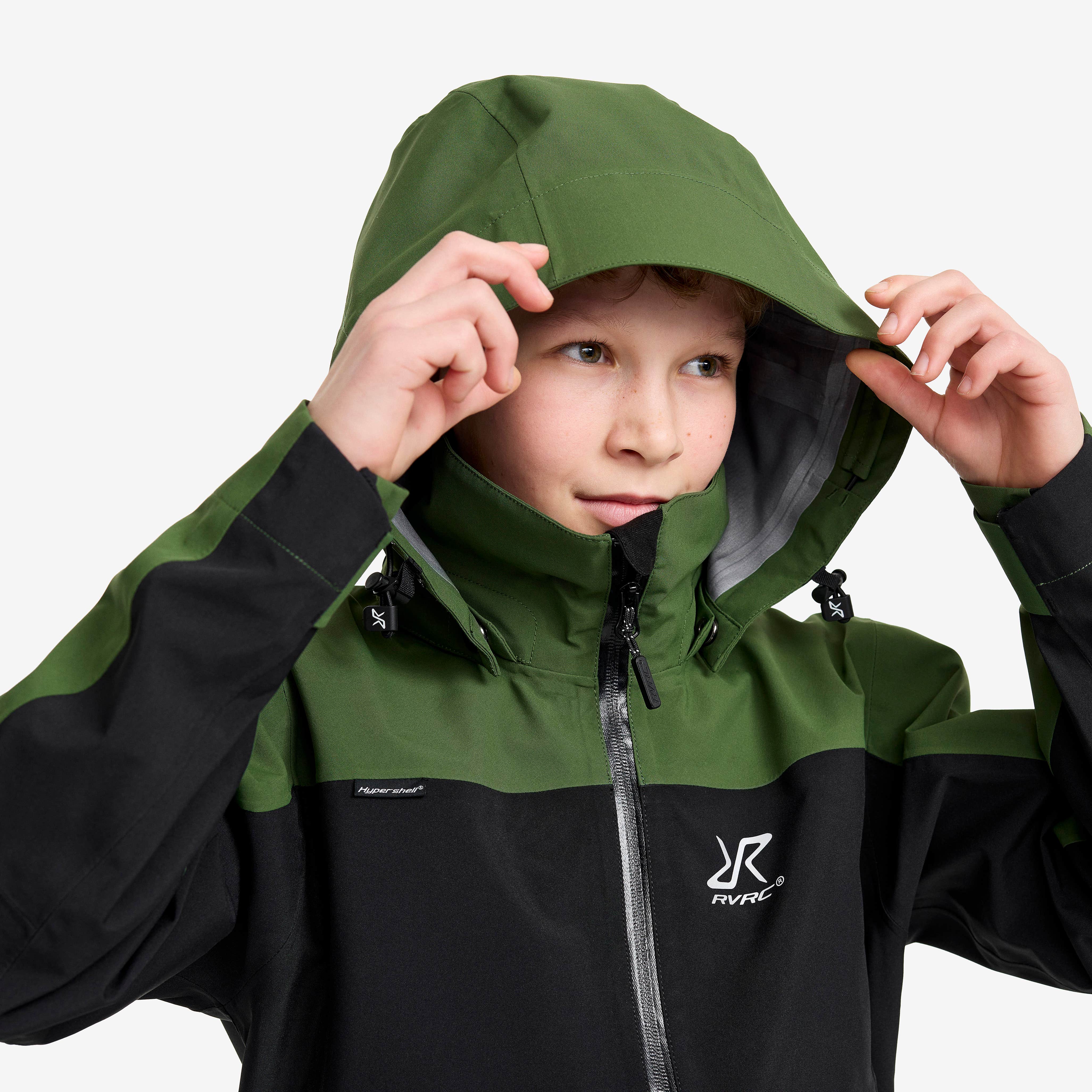 Silence Proshell 3L Jacket Teens Black Forest/Black