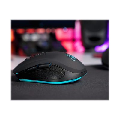 The G-Lab Kult Néon - Souris sans fil - noir