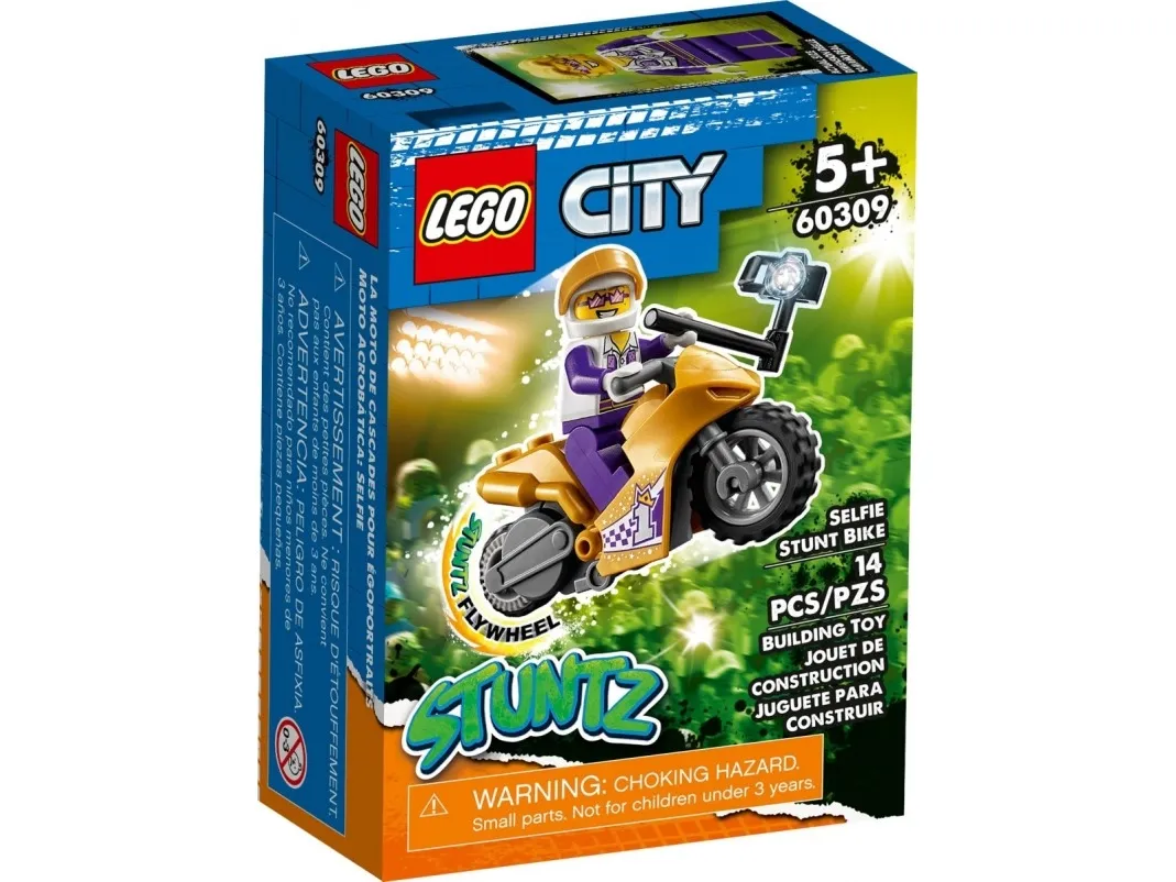 LEGO City 60309 Selfie-stuntmotorcykel