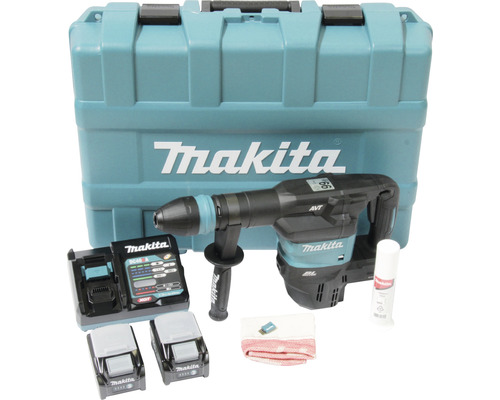 Makita 40V HM001GM201 accu breekhamer inclusief 2 accu's (4,0 Ah) en lader