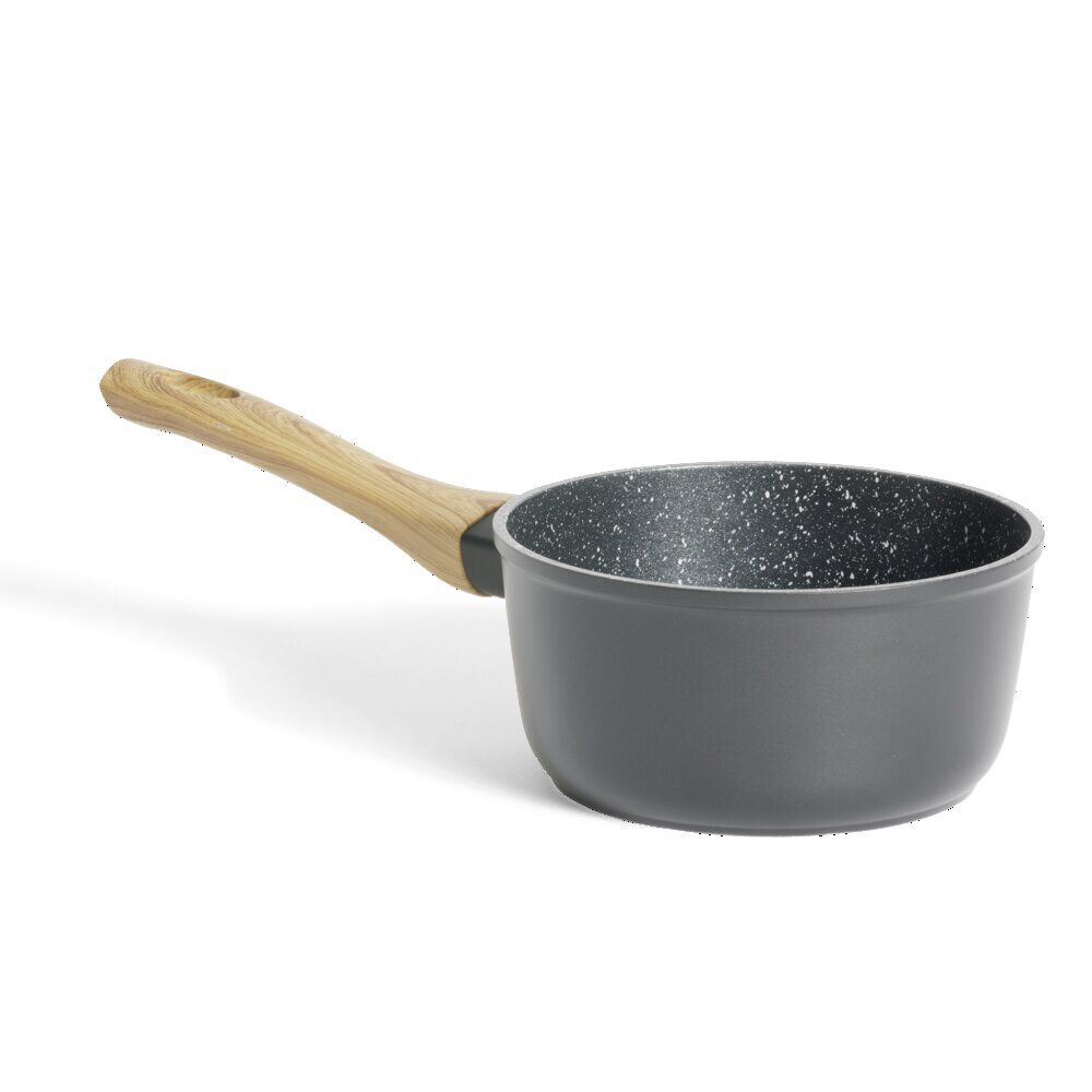 Casserole tous feux dont tous feux dont induction aluminium noir 33x16x8cm