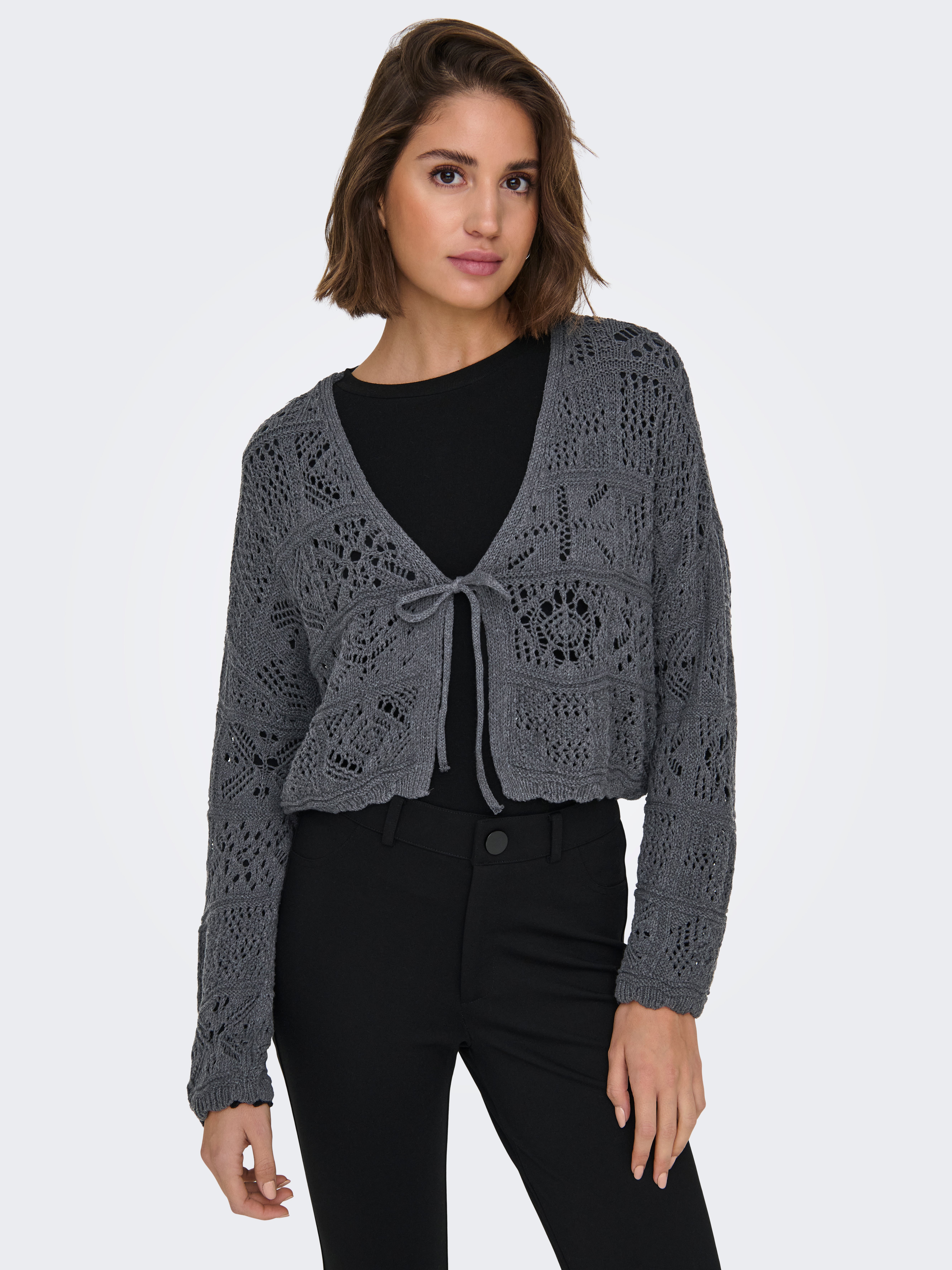 ONLBEACH Strickjacke Blue Granite