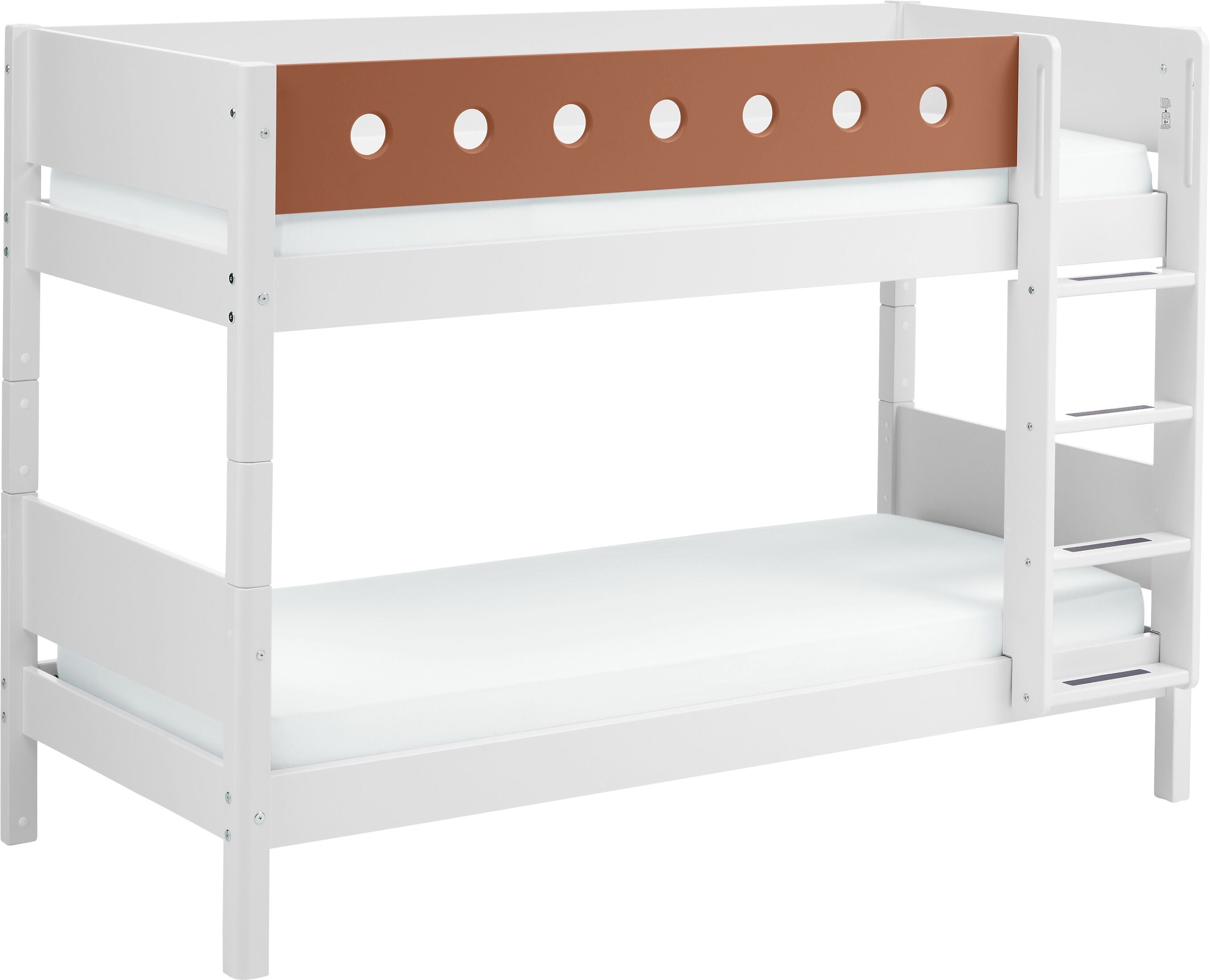Flexa WHITE Etagenbett - Rost / B: 109.0 cm x T: 210.0 cm x H: 154.0 cm
