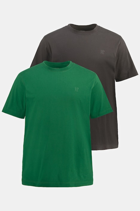 JP 1880 T-Shirts, Basic, 2er-Pack, Rundhals, bis 8XL
