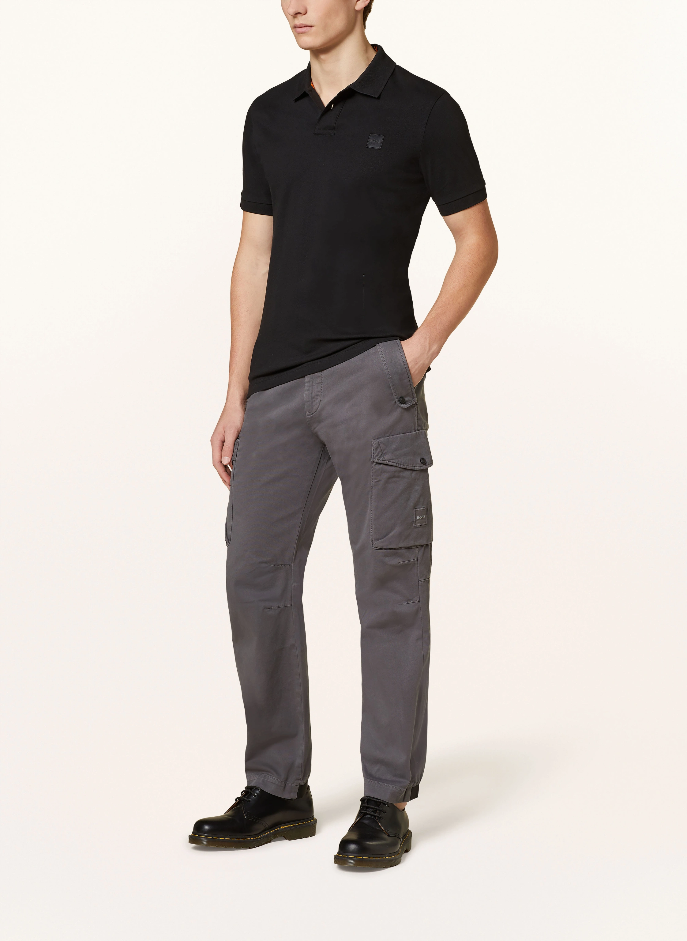 BOSS Piqué-Poloshirt PASSENGER Slim Fit