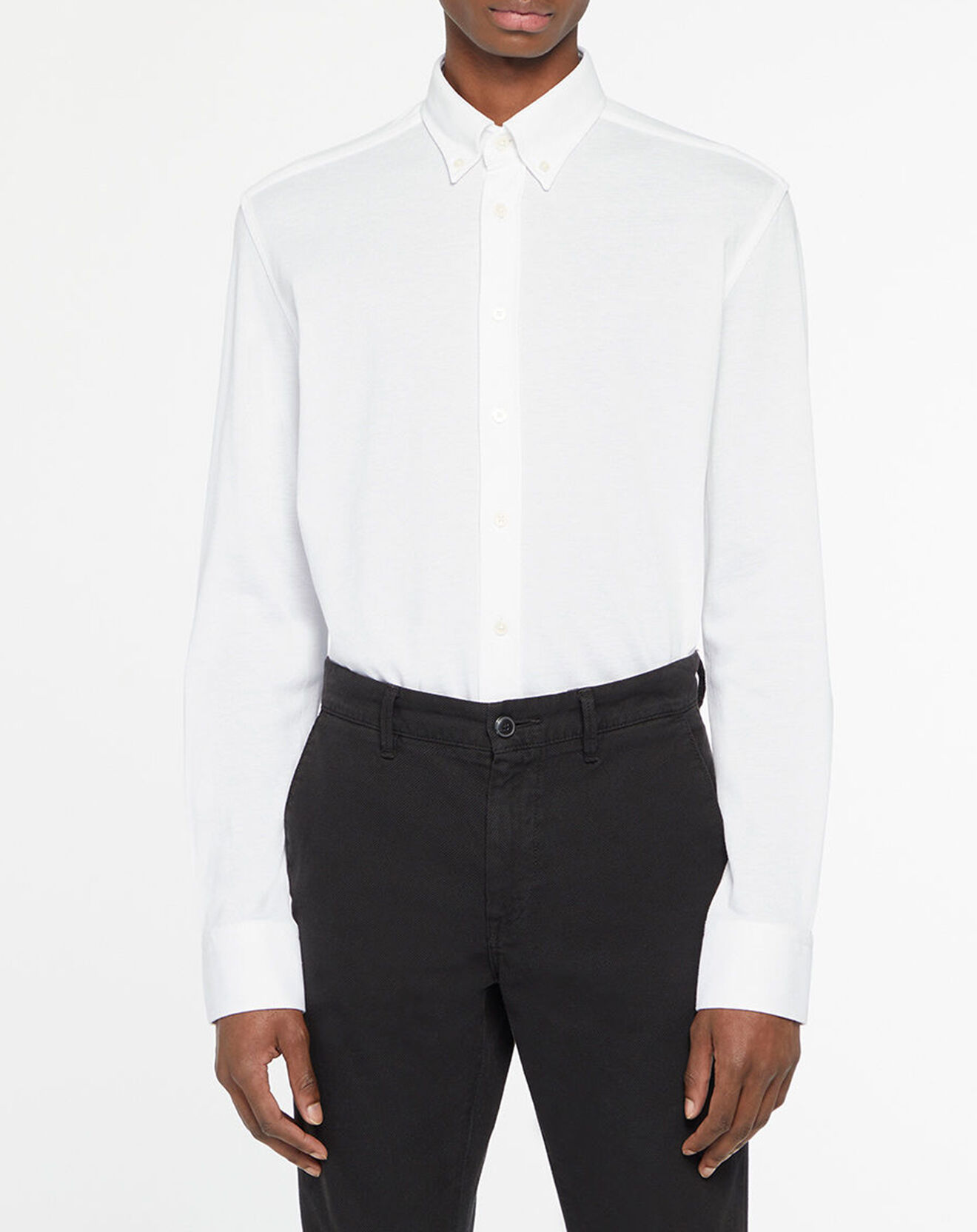 Hackett London Chemise Slim Fit blanche