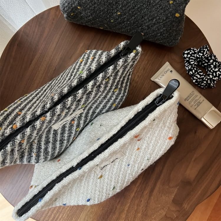 Minafox - Gestippelde make-uptas / Gestreepte make-uptas