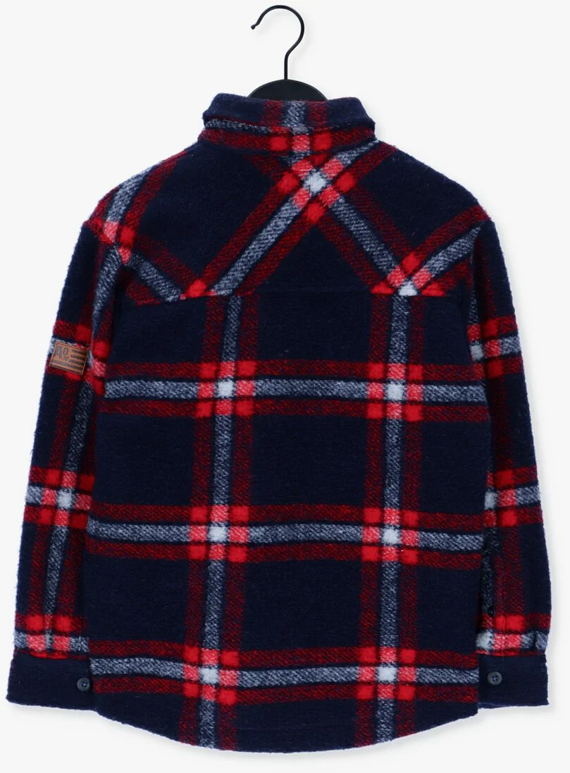 AO76 donkerblauwe ao76 jack levi overshirt