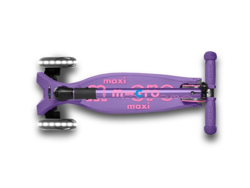 Micro Mobility Kickboard Maxi Micro Deluxe LED Foldable Faltbares Kickboard