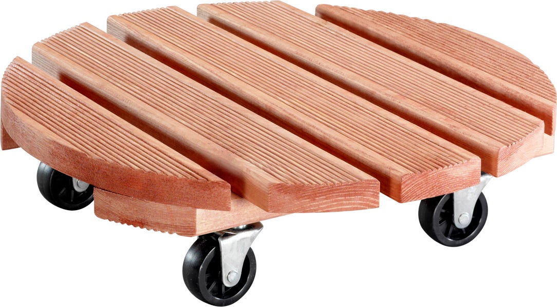 Trolley Toscane antislip 38 x 38 x 10,4 cm bruin
