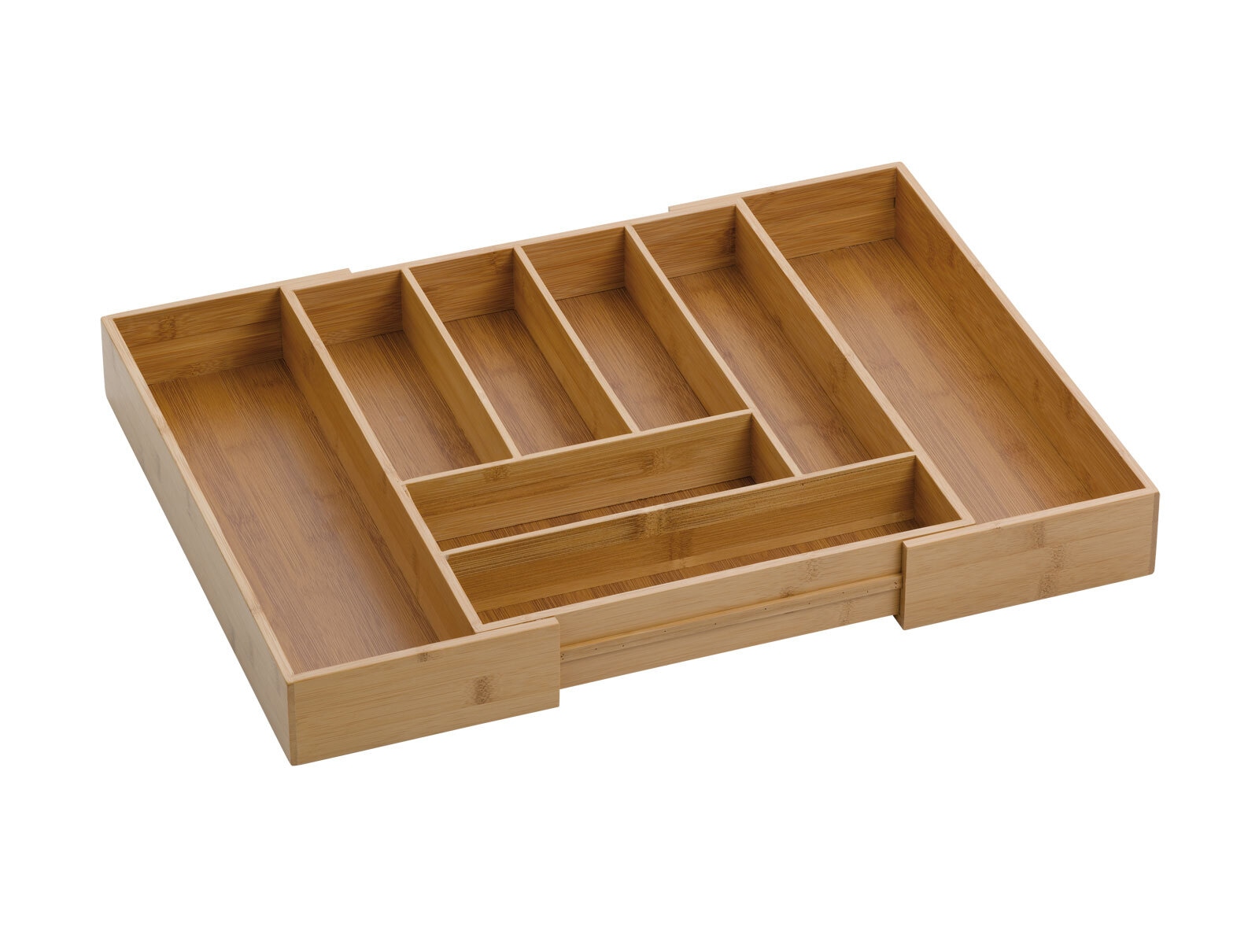 kela Besteckkasten KALMA 43 x 6,5 x 35 - 58 cm Bambus braun