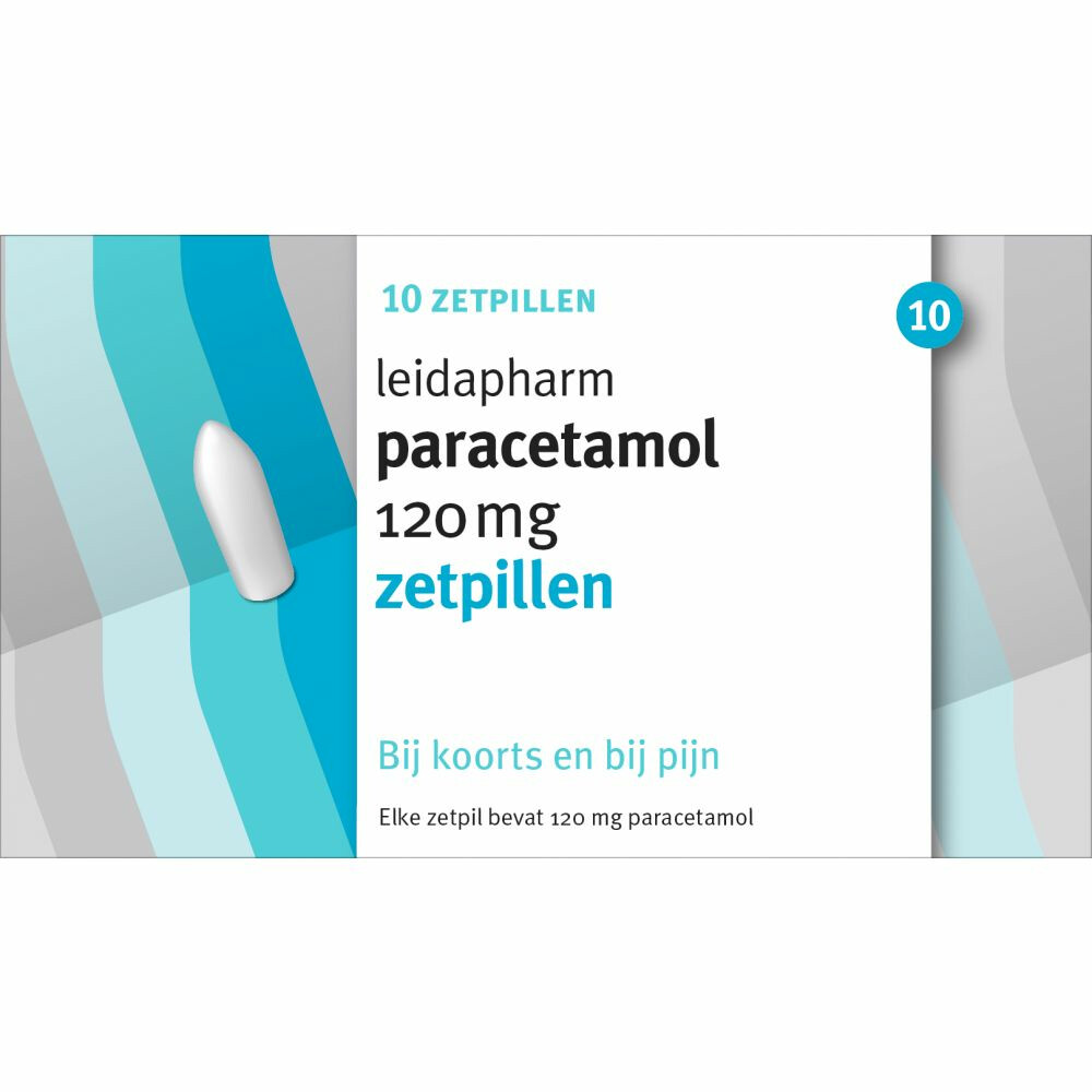 Leidapharm Paracetamol 120 mg10 stuks