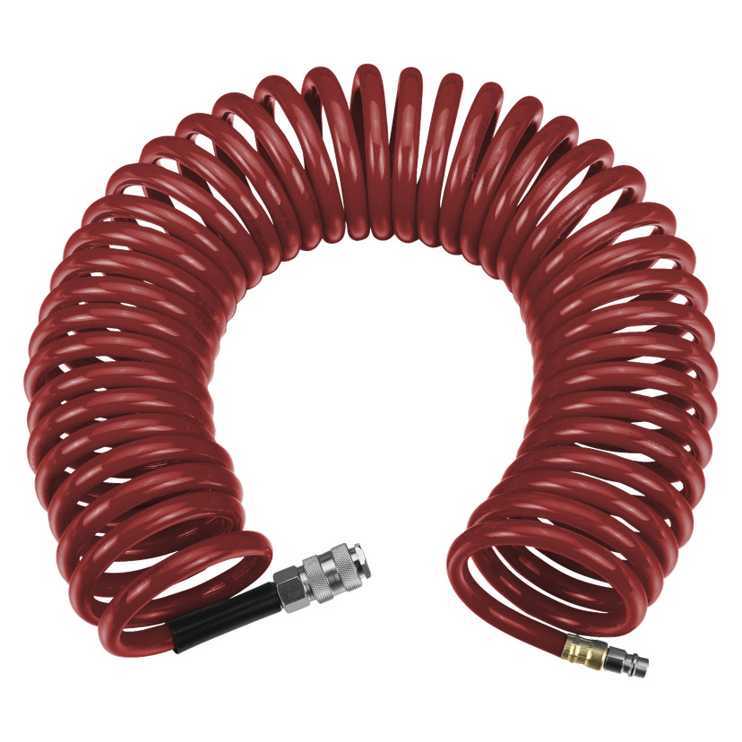 Spiralslange 10 m x Ø12 mm 8 bar 1/4 