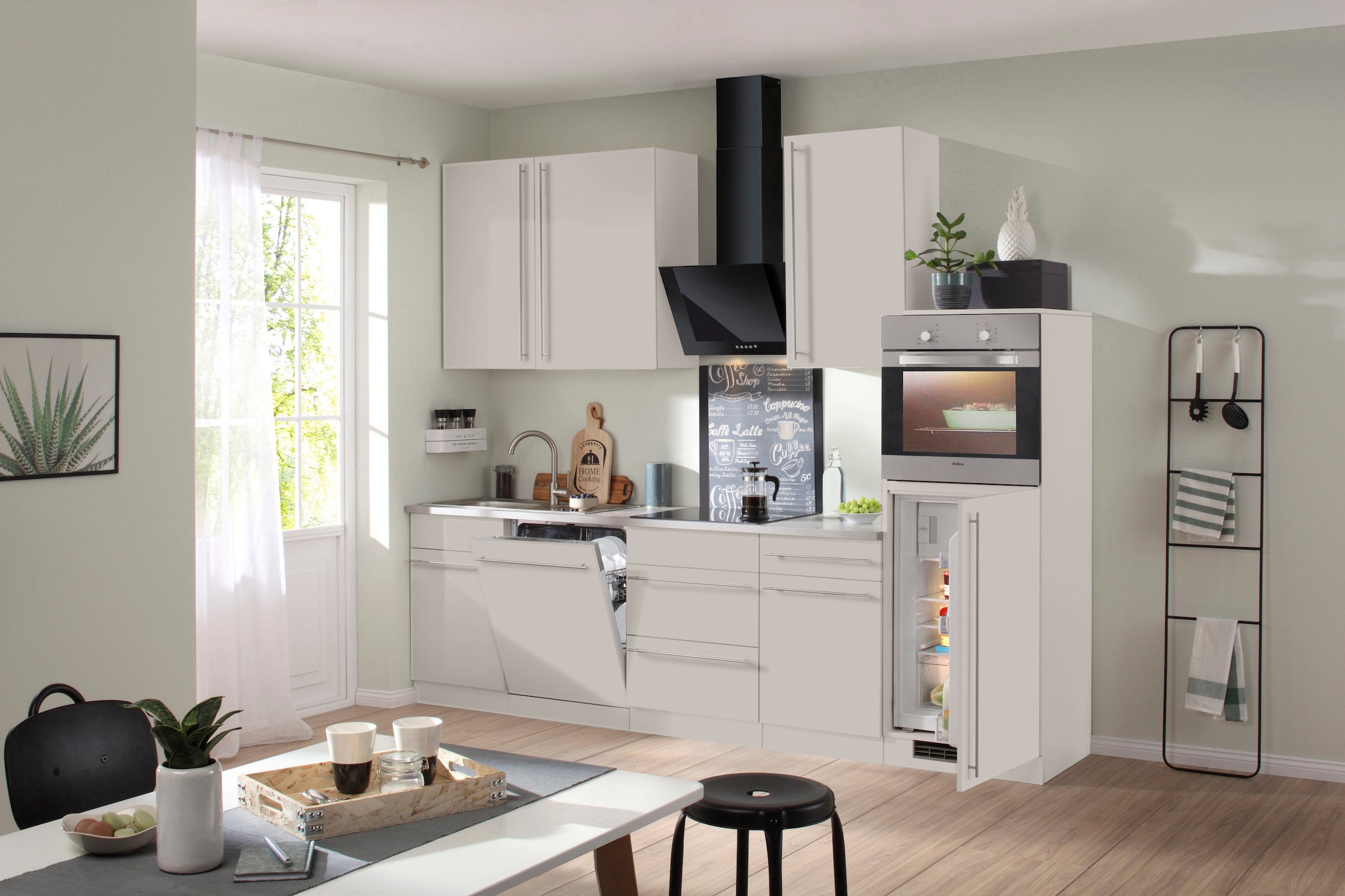 wiho Küchen Hängeschrank »Chicago« 40 cm breit, 90 cm hoch, für viel Stauraum
