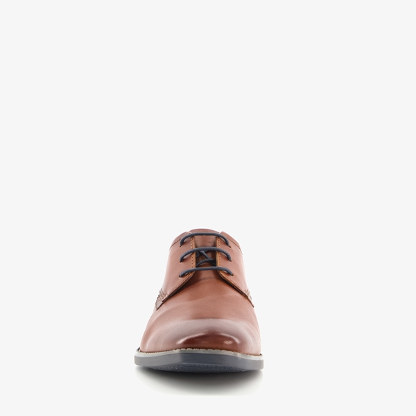 Bugatti Malco leren heren veterschoenen bruin