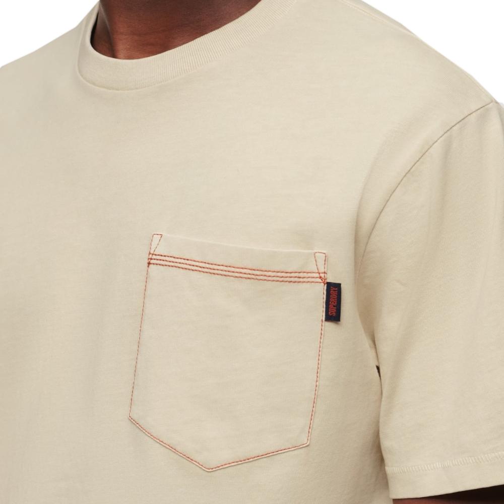 Superdry T-shirt Beige Homme Superdry M1011723A