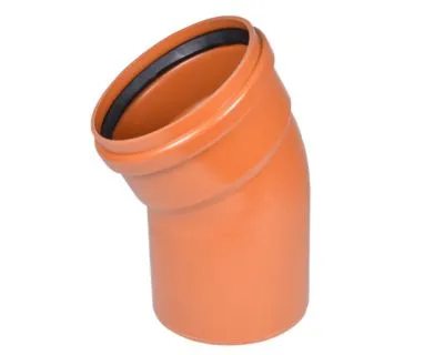PVC-bøjning 30°, 315mm - glat kloak, Uponor