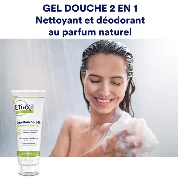 Gel de Banho Desodorante Etiaxil 24h 200ml