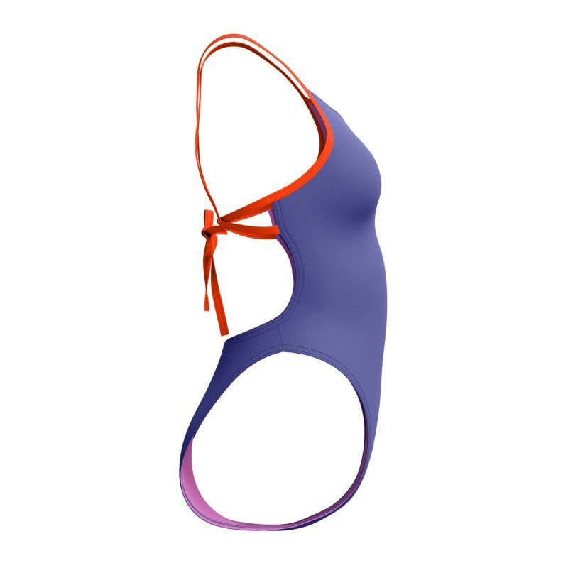 Solid Tie Back - Maillot de bain natation femme